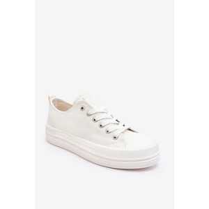 Sneakers da donna  BIG STAR SHOES Ecru