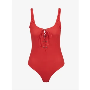 Red Women's One-Piece Swimwear Noisy May Wave - Women