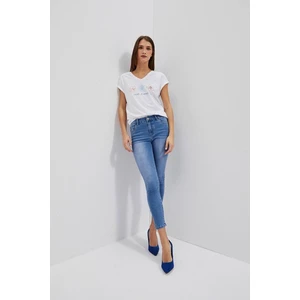 WOMEN'S JEANS L-JE-4012 BLUE