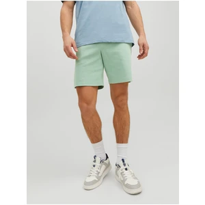 Light Green Mens Sweatpants Basic Shorts Jack & Jones New Ba - Men