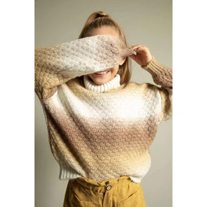 DEFACTO Girl Relax Fit Turtleneck Pullover