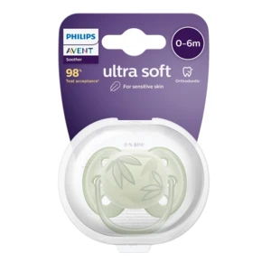 Philips Avent Ultrasoft Premium 0-6 m cumlík Green 1 ks