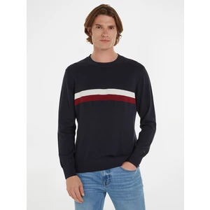 Dark blue men's sweater Tommy Hilfiger - Men