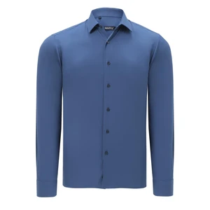 G726 DEWBERRY MENS SHIRTS-INDIGO