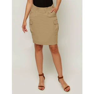 Skirt khaki militia