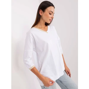 White oversize blouse RUE PARIS