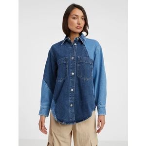 Blue Women's Denim Shirt ONLY Carrie - Women