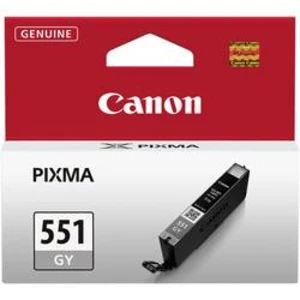 Canon CLI-551GY, 6512B001 sivá (grey) originálna cartridge