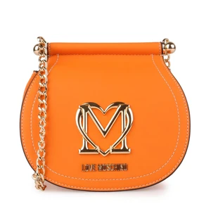 Love Moschino Dámská mini crossbody kabelka Super Gold oranžová