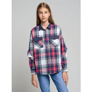 Big Star Woman's Shirt Shirt 141900 Navy Blue-403