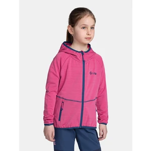 Girls' technical sweatshirt KILPI MEMPHIS-JG Pink