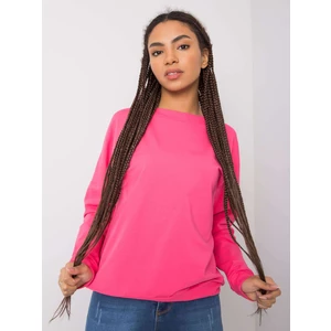 RUE PARIS pink hoodie without a hood