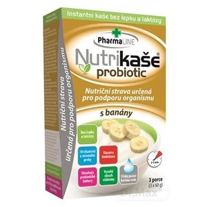 Nutrikaše probiotic s banány 3x60 g