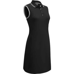 Callaway Ribbed Tipping Womens Polo Dress Caviar XL