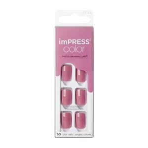 KISS Samolepiace nechty imPRESS Color Petal Pink 30 ks