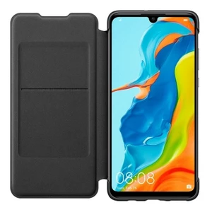 Eredeti tok Wallet Huawei P30 Lite, Black