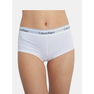 Women&#39;s panties Calvin Klein boyshort white (F3788E-100)