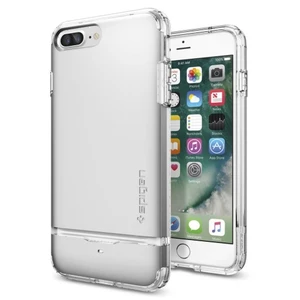 Tok Spigen Flip Armor iPhone 7 Plus és iPhone 8 Plus, Satin Silver