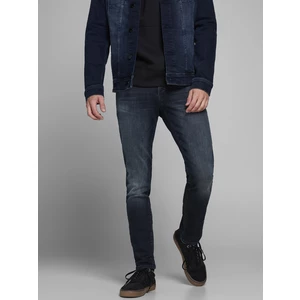 Tmavě modré slim fit džíny Jack & Jones Glenn