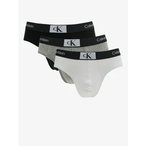 Calvin Klein Underwear	 Slipy 3 ks Černá