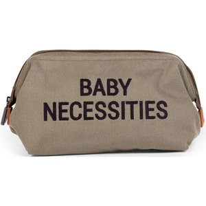 Childhome Baby Necessities Canvas Khaki toaletná taška 1 ks