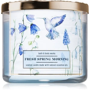 Bath & Body Works Fresh Spring Morning vonná svíčka 411 g