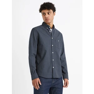 Celio Košile oxford regular Daoxprint - Pánské