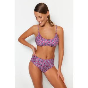 Trendyol Bikini Bottom - Multicolor - Geometric pattern