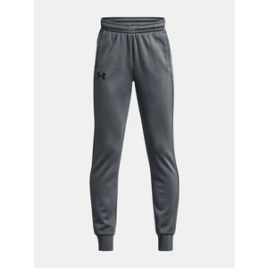 Under Armour UA Armour Fleece Joggers Tepláky dětské Šedá