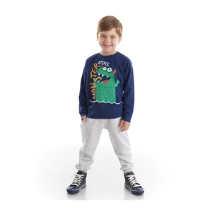 Denokids Two-Piece Set - Dark blue - Relaxed fit