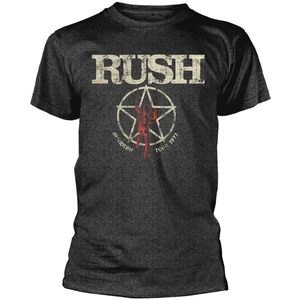 Rush T-shirt American Tour 1977 Gris XXL