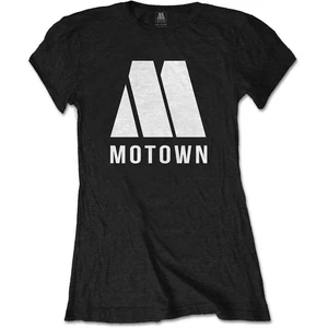 Motown T-Shirt M Logo Schwarz XL