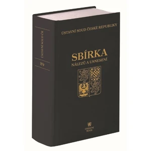 Sbírka nálezů a usnesení ÚS ČR, svazek 89 (vč. CD)