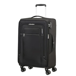 American Tourister Látkový cestovní kufr Crosstrack EXP M 71,5/77 l - černá