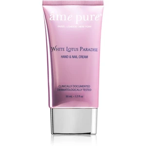 âme pure White Lotus Paradise zjemňující krém na ruce a nehty 50 ml