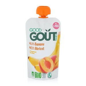 GOOD GOUT BIO Marhuľa s banánom 120 g