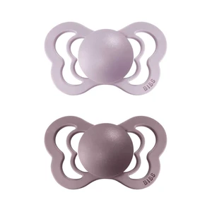 BIBS Couture ortodontický cumlík z prírodného kaučuku dusky lilac/heather 1×2ks - veľkosť 2