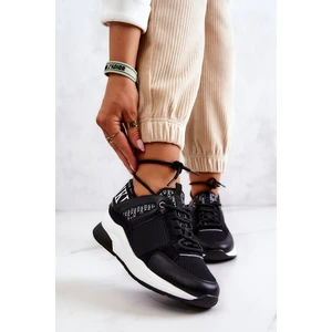 Sport Shoes Sneakers On Wedge Black Lorey