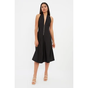 Trendyol Black Zipper Detailed Dress