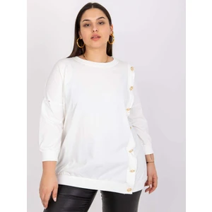 Ecru blouse plus size Brigitte