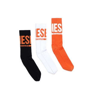 Ponožky 3-Pack Diesel Skm-Ray-Threepack Socks - Různobarevná - L