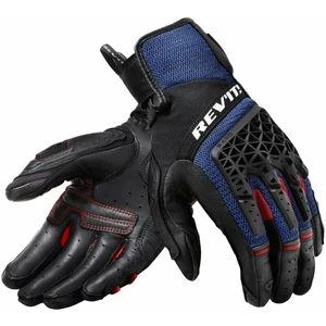 Rev'it! Sand 4 Black/Blue 4XL Gants de moto