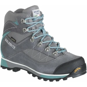 Dolomite Női túracipők W's Zernez GTX Gunmetal Grey/Dusty Teal Green 38