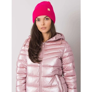 Women's pink beanie