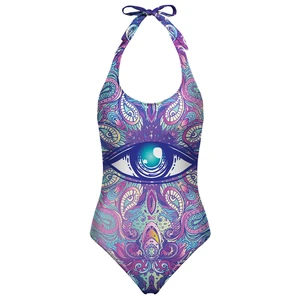 Mr. GUGU & Miss GO Woman's Swimwear SSOB1203 Violet