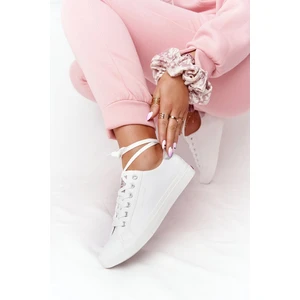 Women's Leather Sneakers CROSS JEANS HH2R4001C White