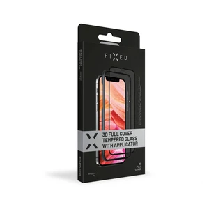 Tvrdené sklo Fixed 3D Full-Cover s aplikátorem na Apple iPhone 12...