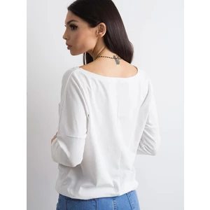 Women´s white cotton blouse