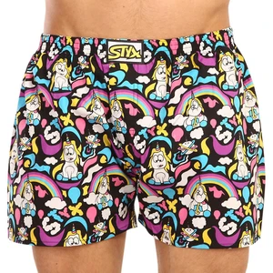 Men's shorts Styx art classic rubber oversize unicorn (E1158)