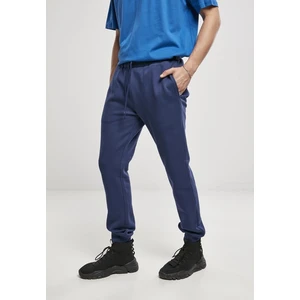 Organic Basic Sweatpants Darkblue